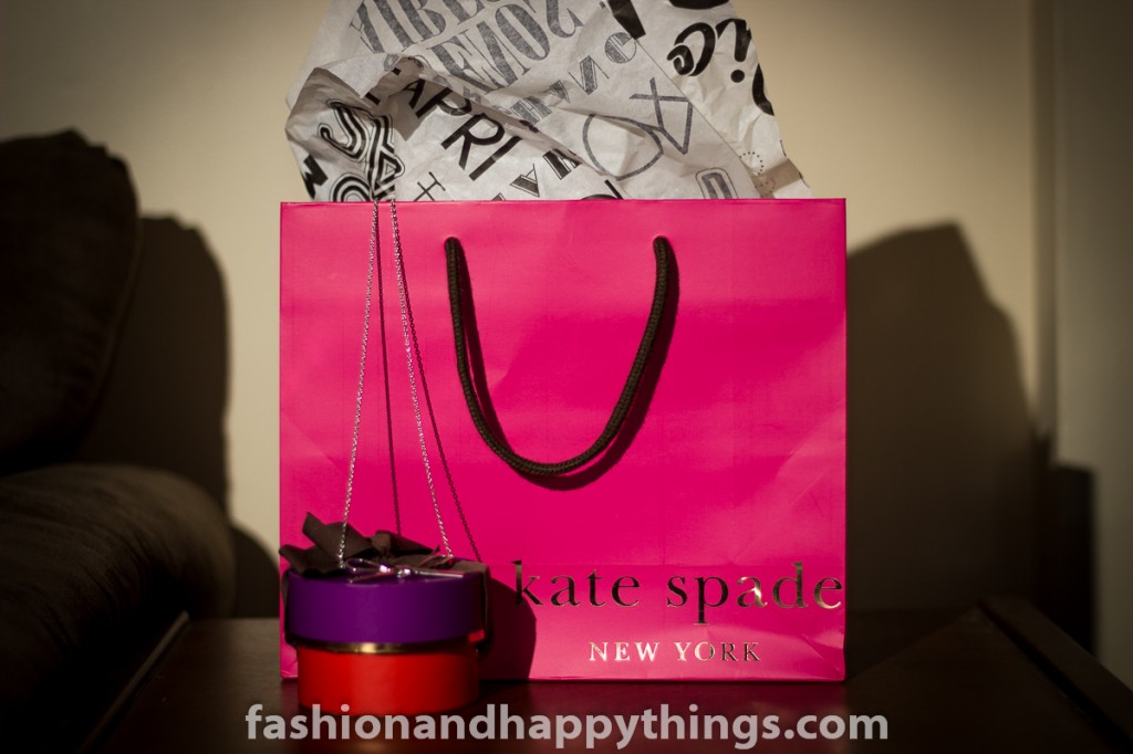 Fashion and Happy Things!   Kate Spade Skinny Mini Necklace Review  